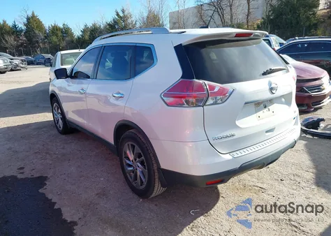 2014 Nissan Rogue Sl z USA, uszkodzony, nr VIN 5N1AT2MT7EC798798